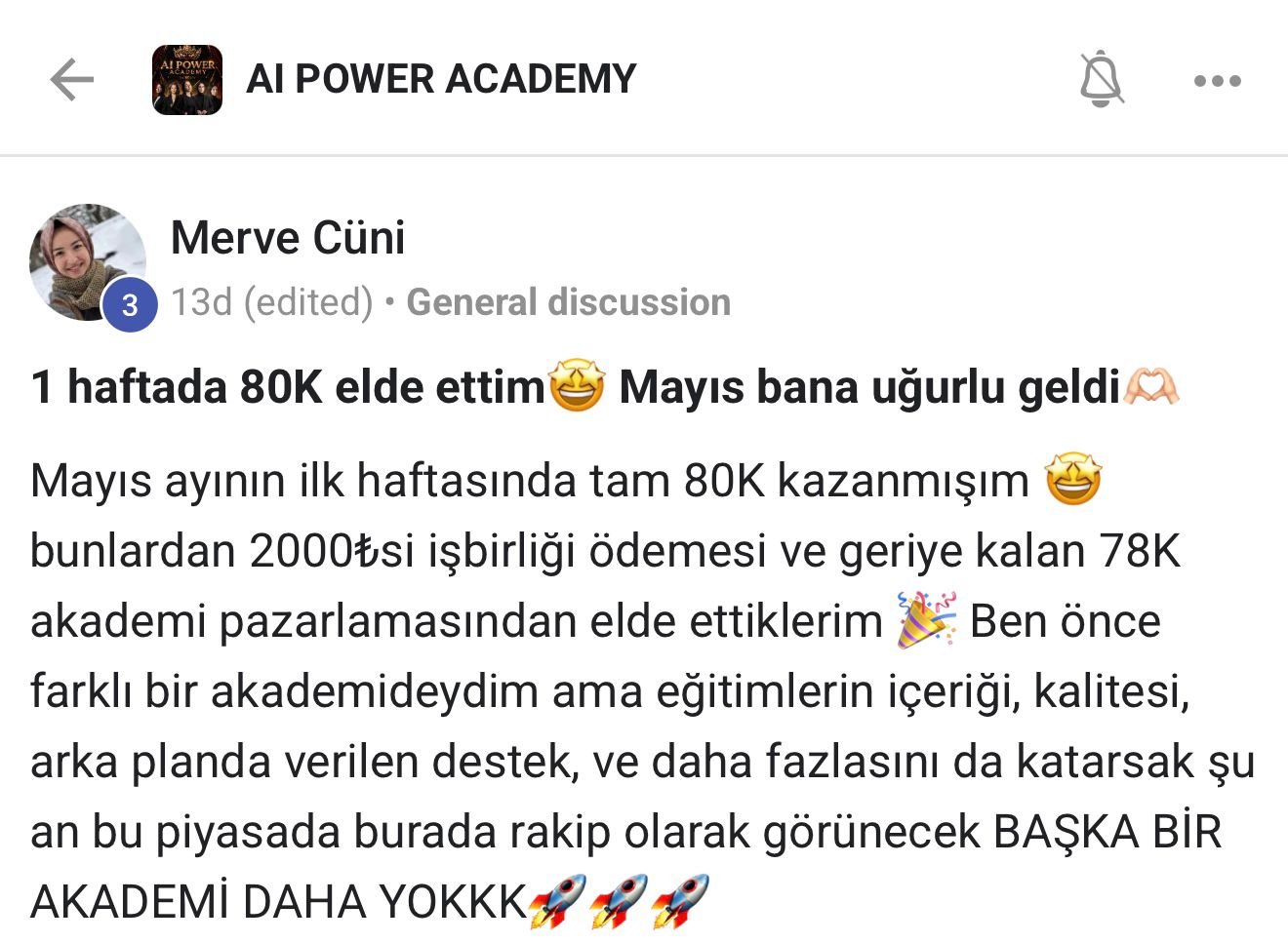 Öğrenci geri dönüşü 2