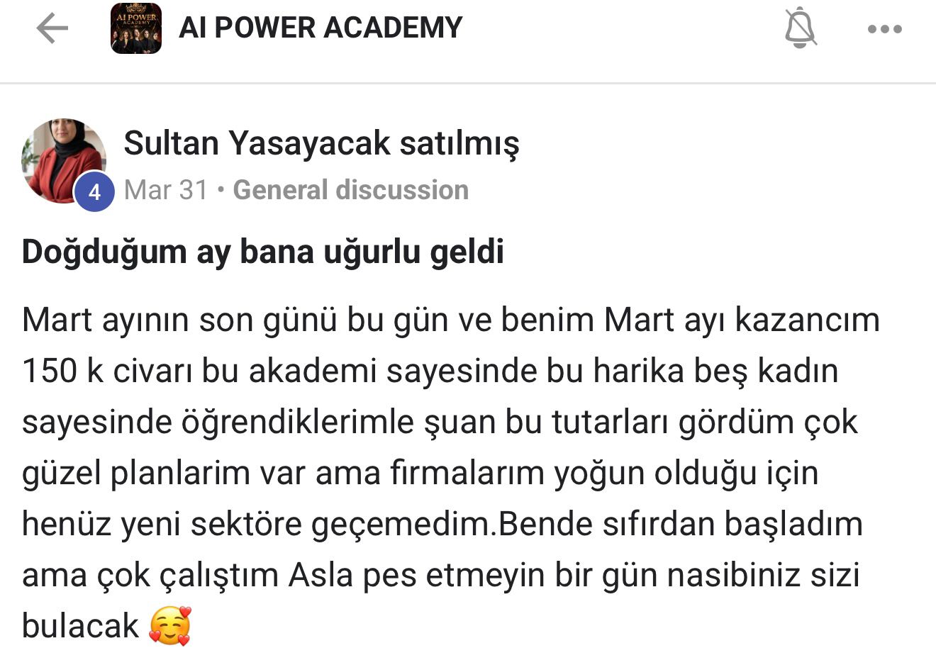 Öğrenci geri dönüşü 7